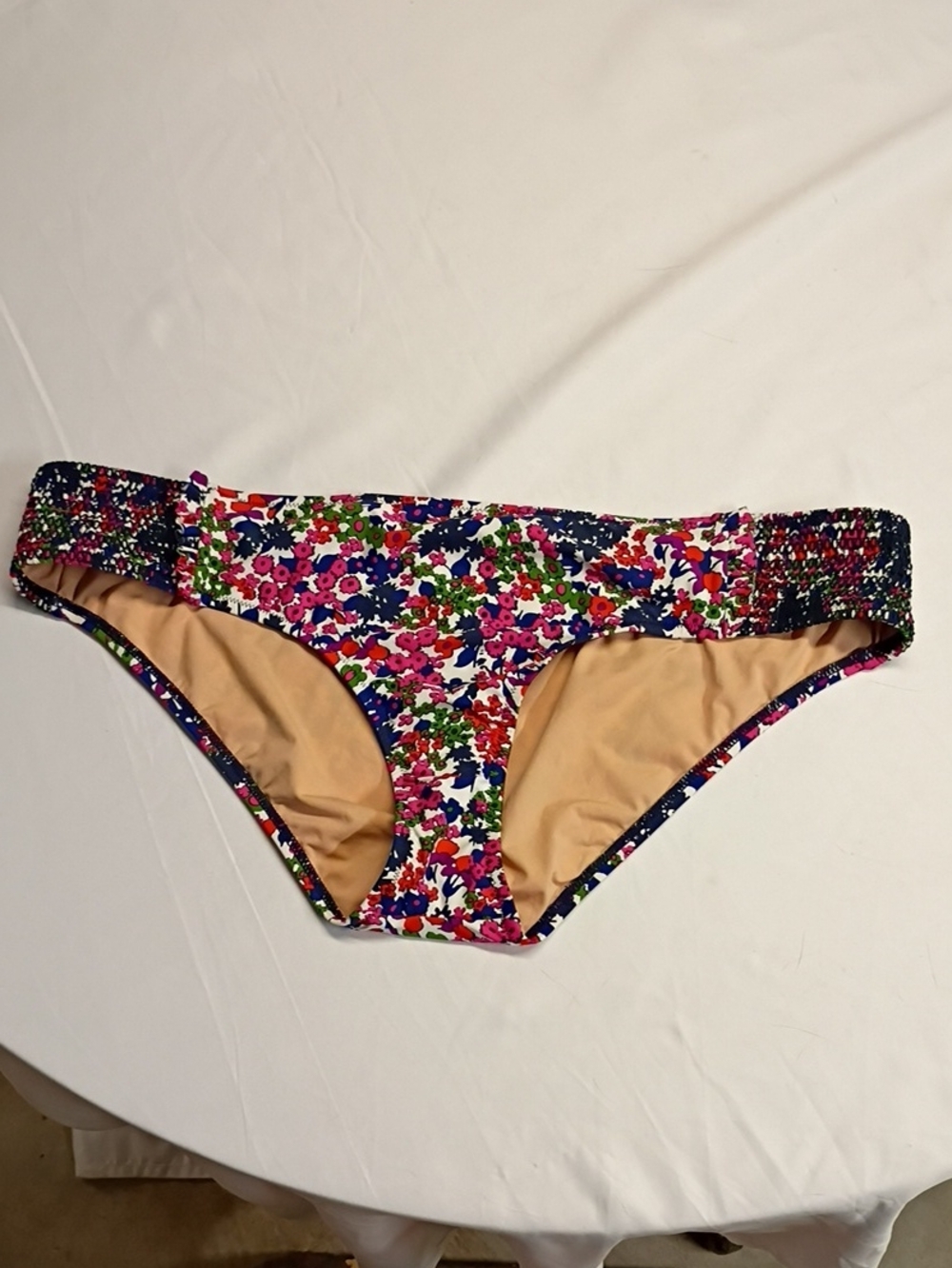 NWT J. Crew Floral Print Bikini Bottoms Size XXL